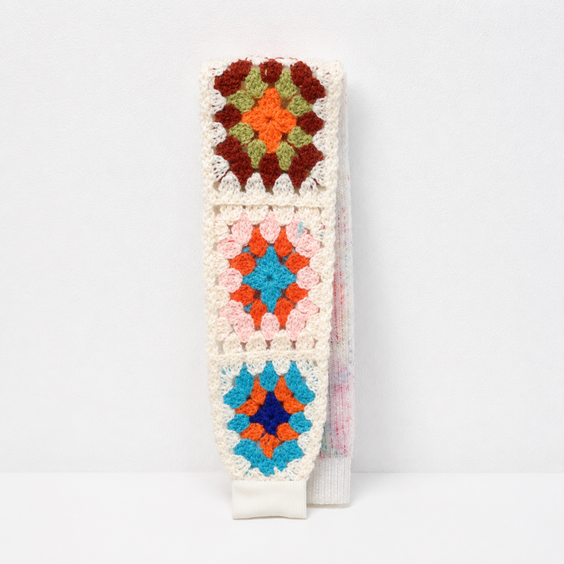 CloudNook Crochet Hair Band-Soft Non-Slip Floral Design