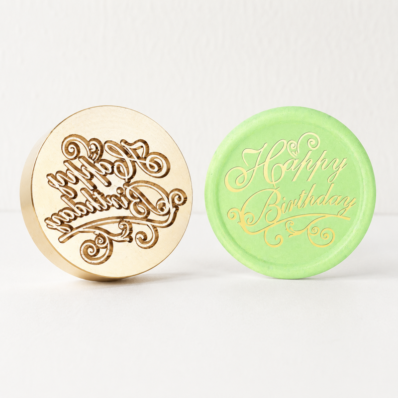 CloudNook Wax Seal Stamp Head-Blessing Message Envelope Sealing