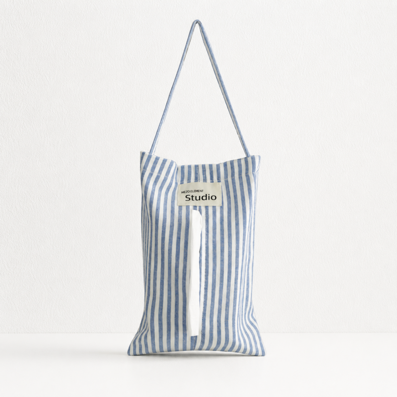 CouldNook Hanging Tissue Sleeve - Aesthetic Cotton Storage Bag