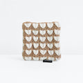 CouldNook Knitted Heart Coaster - Aesthetic Textured Cup Mat