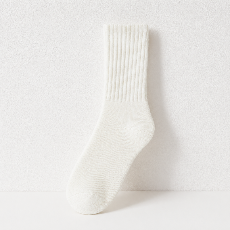 CouldNook Ribbed Stacked Tube Socks - Warm Layering Accent