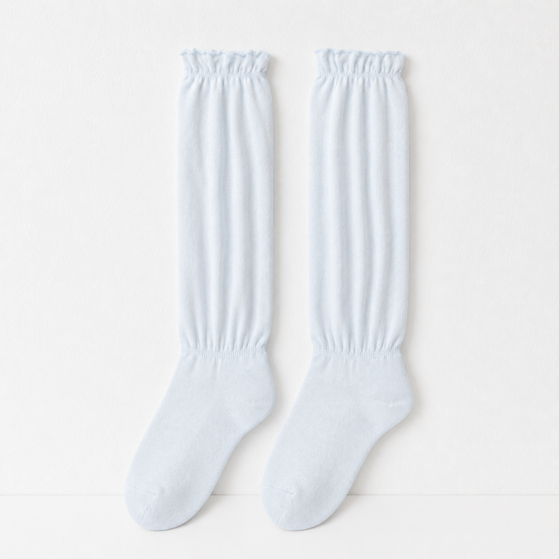 CouldNook Cozy Textured Slouch Crew Socks - Everyday Lounge Accent
