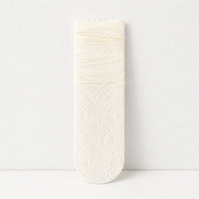 CouldNook Thermal Look Crew Socks - Warm Drawer Accent