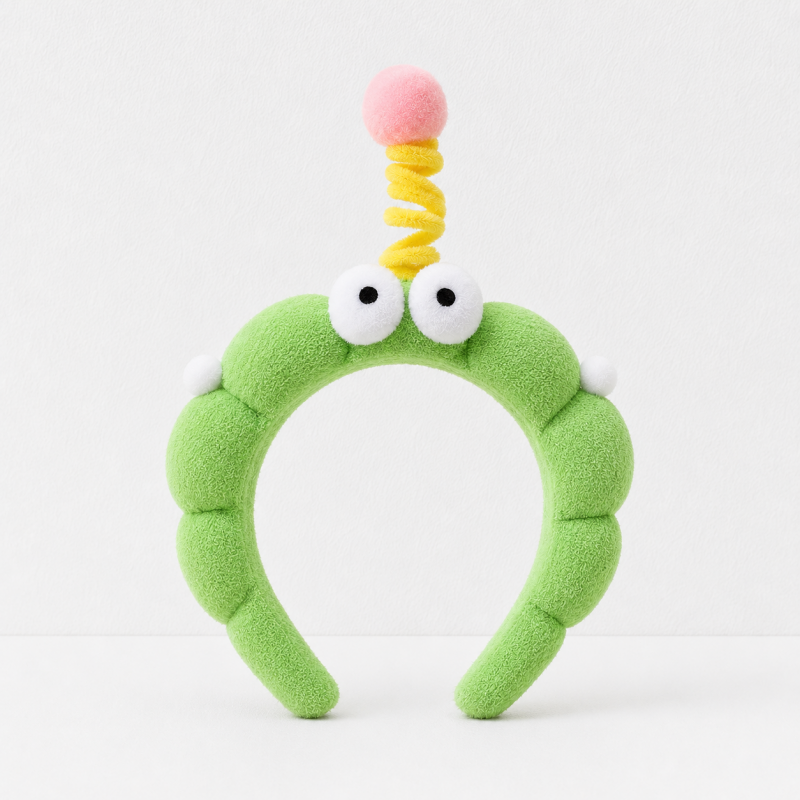 CouldNook Big Eye Plush Headband - Soft Hair Accessory