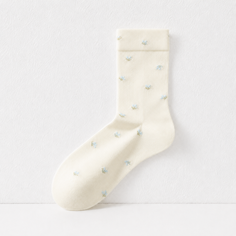 CouldNook Subtle Pattern Ankle Socks - Everyday Shoe Accent