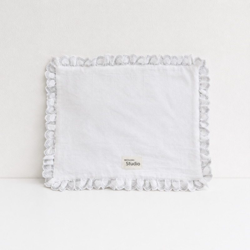 CouldNook Heart Lace Napkin - Aesthetic Floral Placemat