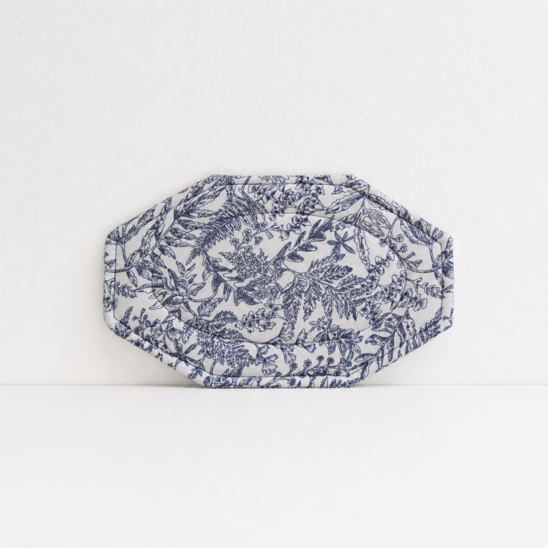 CouldNook French Retro Coaster - Aesthetic Fabric Octagonal Mat