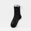 CouldNook Corset Lace Up Mesh Socks - Statement Shoe Accent
