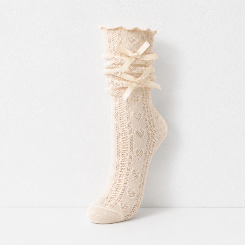 CouldNook Lace Ruffle Socks - Statement Shoe Accent