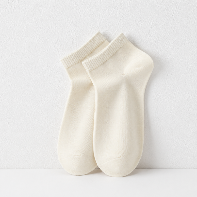 CouldNook Silky Low Cut Ankle Socks - Light Footwear Accent