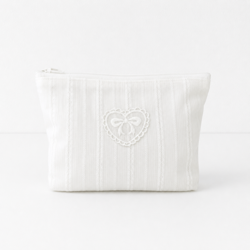 CouldNook Striped Cosmetic Pouch - Everyday Organizer Bag