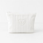 CouldNook Striped Cosmetic Pouch - Everyday Organizer Bag