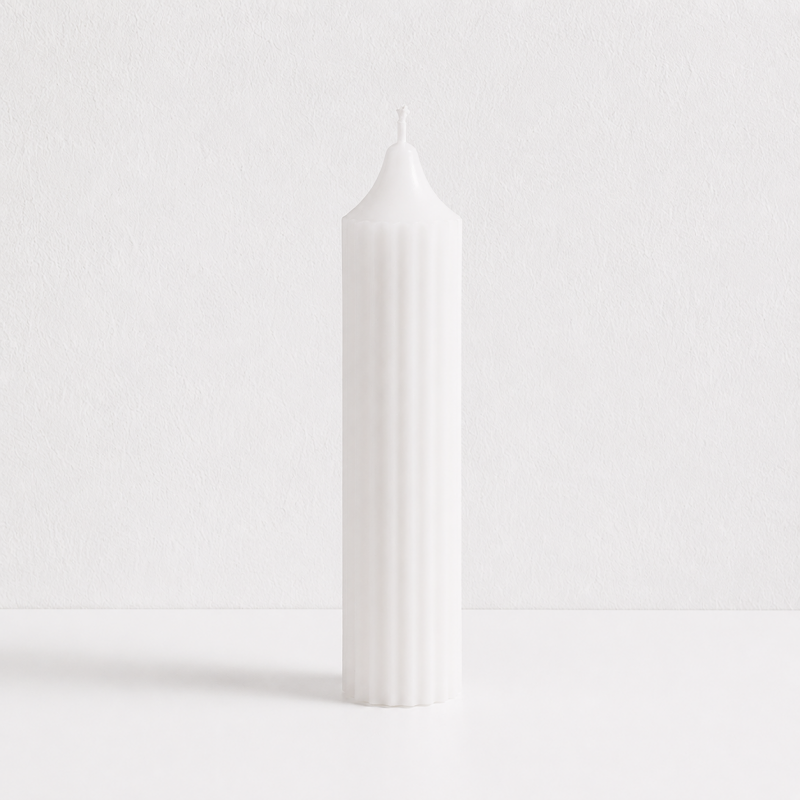 CouldNook Nordic Scented Pillar Candle - Soy Blend Traditional Decor