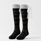 CouldNook Lace Texture Slouch Socks - Mary Jane Display Accent