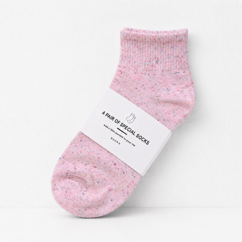 CouldNook Cozy Speckled Low-Cut Socks - Everyday Shoe Accent