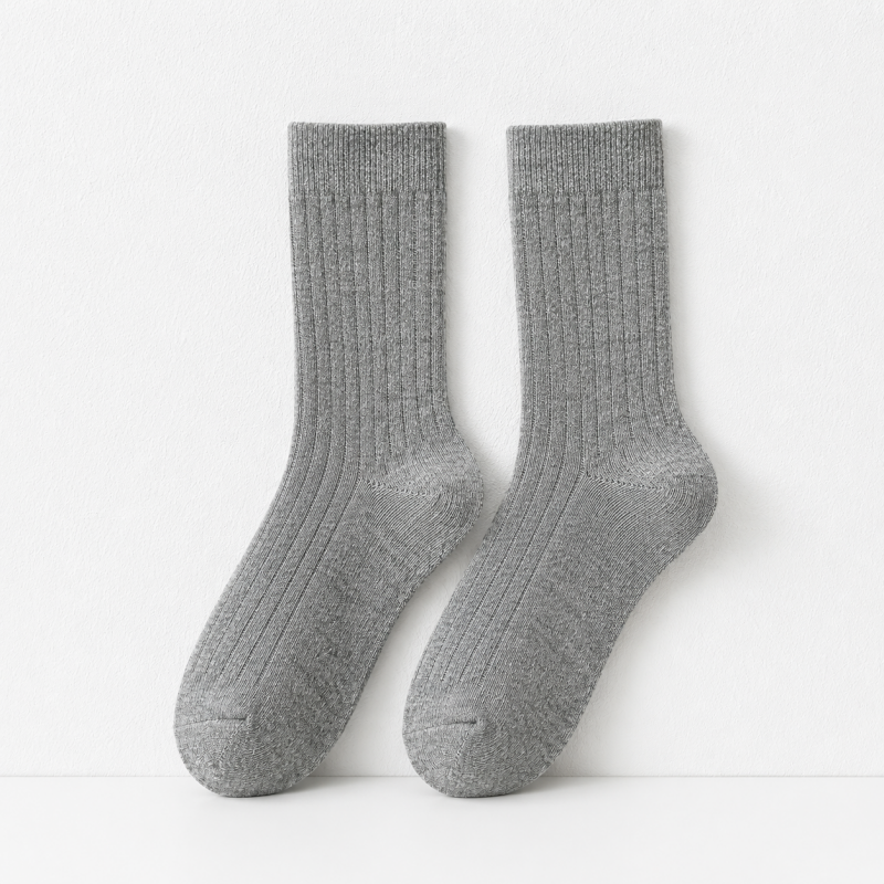 CouldNook Cozy Ribbed Crew Socks - Everyday Wardrobe Accent