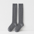 CouldNook Ribbed Knee Socks - Cozy Layering Accent