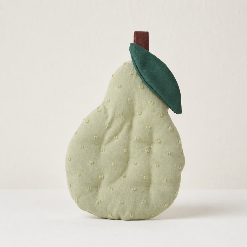 CouldNook Pear Shaped Coaster - Aesthetic Fabric Accessory Mat