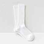 CouldNook Slouch Ribbed Calf Socks - Relaxed Footwear Accent