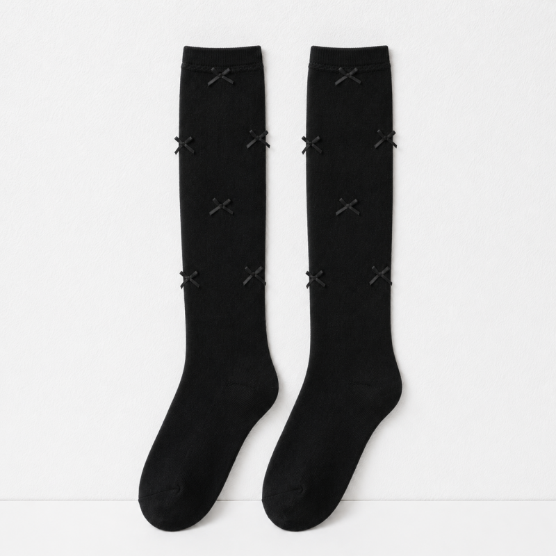 CouldNook Cozy Label Detail Crew Socks - Soft Layering Accent