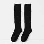 CouldNook Cozy Label Detail Crew Socks - Soft Layering Accent