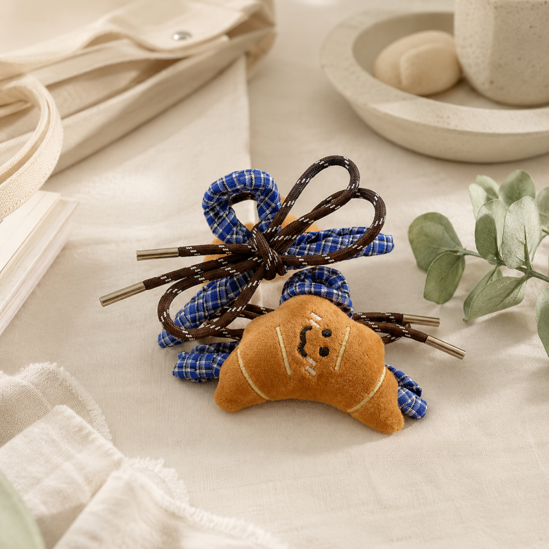 CouldNook Croissant Hair Claw Clip - Soft Hair Accessory