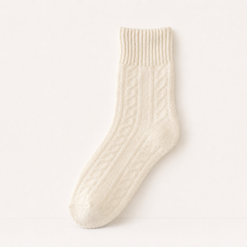CouldNook Cozy Plush Low-Cut Socks - Winter Drawer Accent