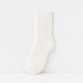 CouldNook Cozy Eyelet Ruffle Crew Socks - Sweet Drawer Accent