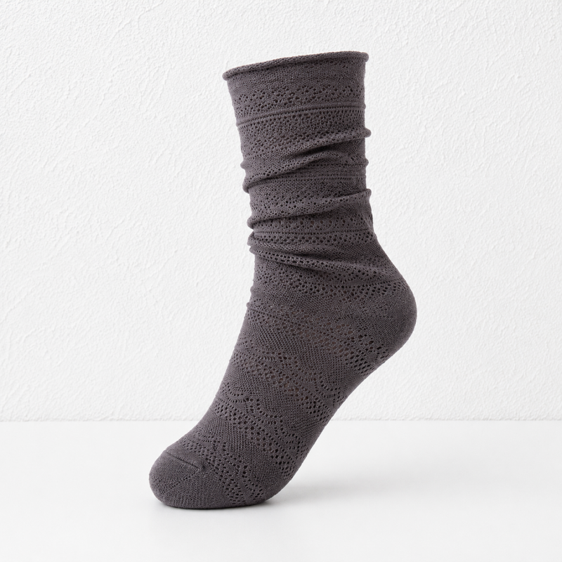 CouldNook Ribbed Mid Calf Boot Socks - Everyday Layering Accent