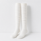 CouldNook Ribbed Leg Warmer Socks - Layered Footwear Accent