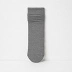 CouldNook Cozy Solid Ribbed Crew Socks - Everyday Lounge Accent