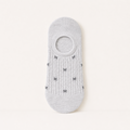 CouldNook Cozy Star Motif No-Show Socks - Low-Cut Shoe Accent