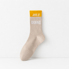 CouldNook Contrast Cuff Low Cut Socks - Sneaker Drawer Accent