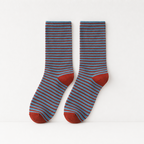 CouldNook Cozy Striped Crew Socks - Layered Outfit Accent