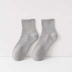 CouldNook Cozy Ribbed Basic Socks Set - Everyday Length Options