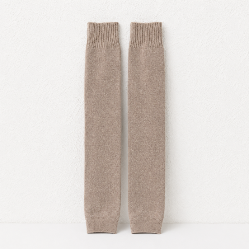 CloudNook Fleece Lined Thermal Anti-Friction Knee High Leg Warmers
