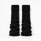 CouldNook Plush Tall Leg Warmer Covers - Cozy Outfit Accent