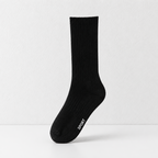 CouldNook Men Cushioned Ribbed Crew Socks - Everyday Comfort Accent