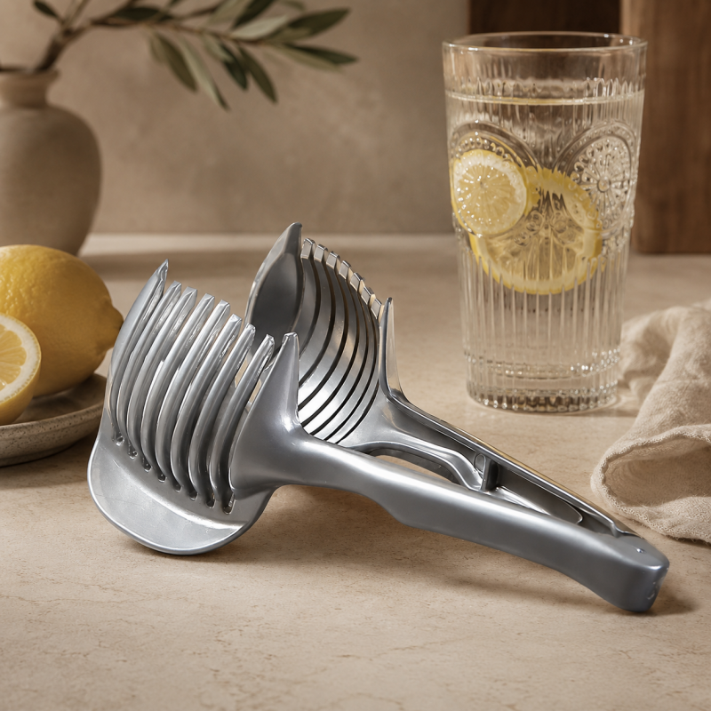 CouldNook Alloy Lemon Slicer Fruit Divider - Kitchen Prep Tool