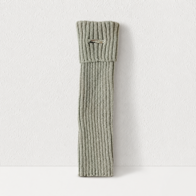 CouldNook Cozy Ribbed Slouch Crew Socks - Everyday Home Accent