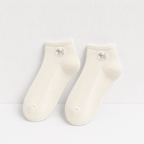 CouldNook Cozy Ribbed Everyday Crew Socks - Simple Wardrobe Accent