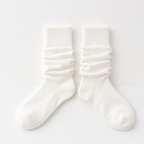 CouldNook Light Rib Crew Socks - Simple Footwear Accent