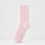 CouldNook Cozy Plush Thermal Crew Socks - Winter Home Accent