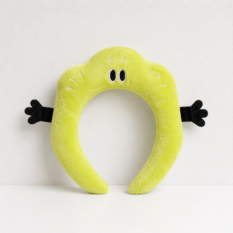CouldNook Cloud Monster Plush Headband - Soft Hair Accessory