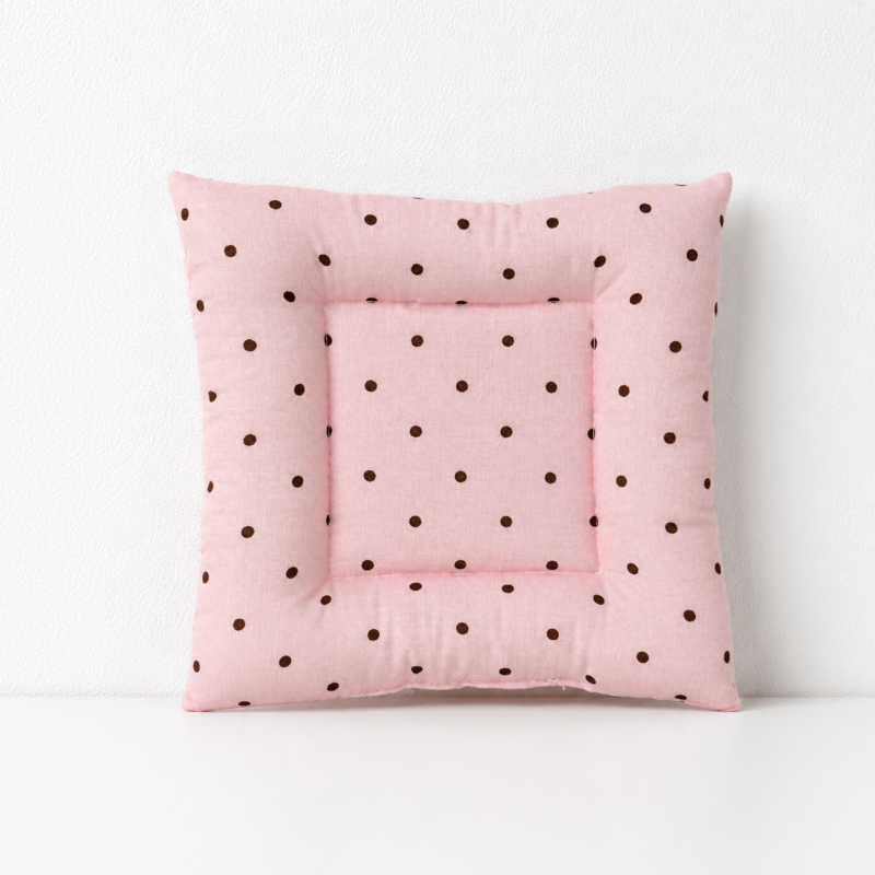 CouldNook Polka Dot Quilted Fabric Placemat - Tabletop Home Coaster
