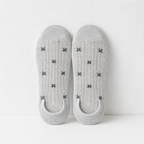 CouldNook Bow Pattern Mesh Ankle Socks - Soft Everyday Accent