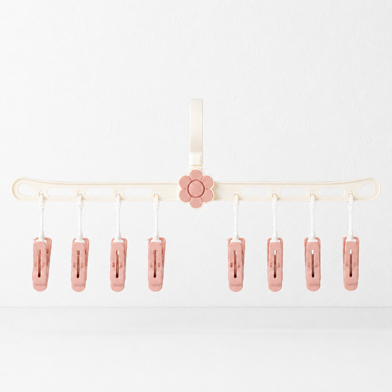 CouldNook Cozy Rotating Sock Drying Rack - Laundry Corner Accent