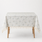 CouldNook Floral Lace Tablecloth - Aesthetic Pastoral Dust Cover