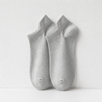 CouldNook Solid Plush Ankle Socks - Everyday Home Accent
