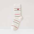 CouldNook Cozy Embroidered Ankle Socks - Playful Home Accent